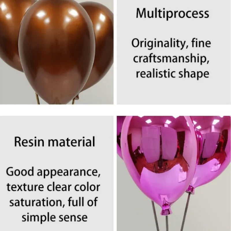 Cartoon Resin Figurines – Miniature Art Sculptures for Home & Room Decor